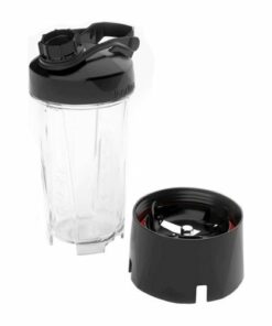 Blendtec - Go 30-Oz. Travel Bottle - Clear/Black