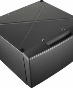 Whirlpool - Washer/Dryer Laundry Pedestal with Storage Drawer - Chrome Shadow