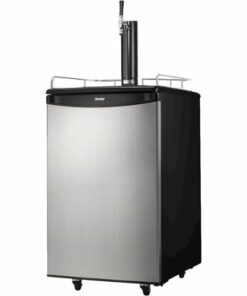 Danby - 5.4 Cu. Ft. Kegerator - Stainless steel look
