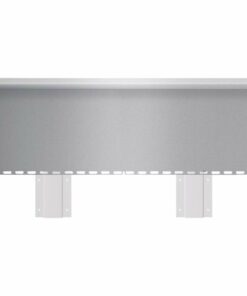 Thermador - Professional Backguard for PROFESSIONAL SERIES PCG366W - Silver