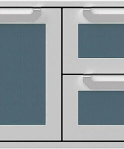 Hestan - AGSDR Series 30" Double Drawer and Storage Door Combination - Pacific Fog