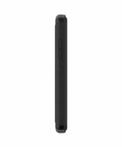 Speck - Presidio Folio Case for Apple® iPhone® X and XS - Black/Slate Gray/Heathered Black