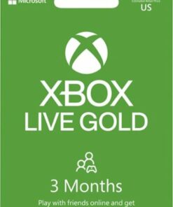 Microsoft - Xbox Live 3 Month Gold Membership 1