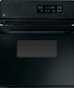 GE - 24" Built-In Single Electric Wall Oven - Black on Black 1