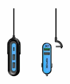 RapidX - X5 Plus Vehicle Charger - Blue On Black