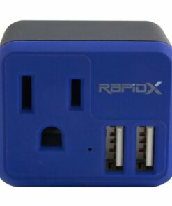 RapidX - PowX Wall USB Charger - Blue
