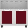 Hestan - Double-Door Tower Cart for 36" Gas Grills - Tin Roof