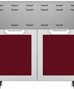 Hestan - Double-Door Tower Cart for 36" Gas Grills - Tin Roof