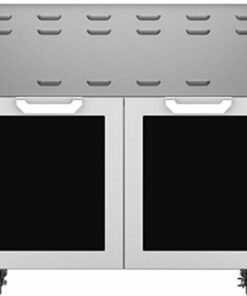 Hestan - Double-Door Tower Cart for 30" Gas Grills - Stealth