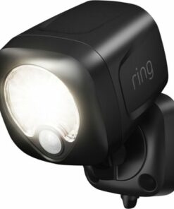 Ring - Battery-Powered LED Smart Spotlight - Black