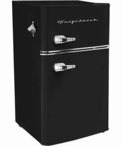 Frigidaire - Retro 3.2 Cu. Ft. Mini Fridge with Top Freezer - Black