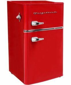 Frigidaire - Retro 3.2 Cu. Ft. Mini Fridge with Top Freezer - Red