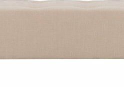 CorLiving - Rectangular Ottoman - Cream