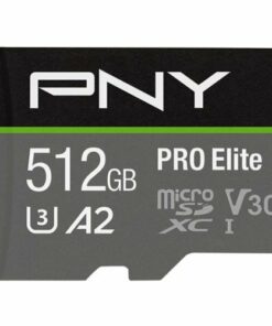 PNY - Pro Elite 512GB MicroSDXC U3 Flash Memory Card