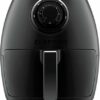 Chefman TurboFry 3.6 Qt. Analog Air Fryer, Dual Dial Control - Black