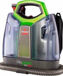 BISSELL - Little Green ProHeat Corded Handheld Deep Cleaner - Titanium With Chacha Lime Accents