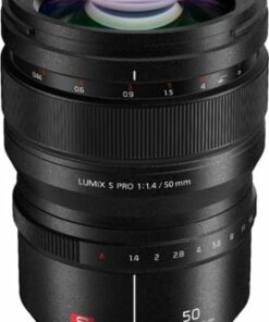 LUMIX S PRO 50mm F1.4 Standard Prime Lens for Panasonic LUMIX S Series Cameras, S-X50