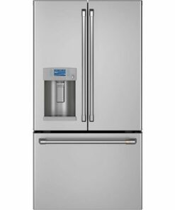 Café - 22.2 Cu. Ft. French Door Counter-Depth Refrigerator with Hot Water Dispenser - Stainless steel