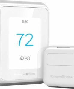 Honeywell Home - T9 Smart Programmable Touch-Screen Wi-Fi Thermostat with Smart Room Sensor - White
