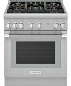 Thermador - Professional Series 4.4 Cu. Ft. Freestanding Dual Fuel Convection Range with Self-Cleaning and 5 Star Burners - Stainless steel