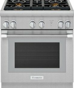 Thermador - ProHarmony 4.4 Cu. Ft. Freestanding Gas Convection Range – Liquid Propane Convertible - Stainless steel 1