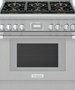 Thermador - ProHarmony 5.0 Cu. Ft. Freestanding Gas Convection Range – Liquid Propane Convertible - Stainless steel 1