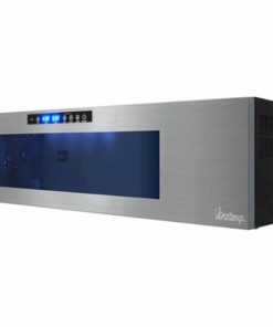 Vinotemp - Il Romanzo 6-Bottle Dual Zone Wine Cooler - Silver