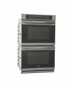 Frigidaire - Gallery Series 27" Built-In Double Electric Convection Wall Oven - Black Stainless Steel