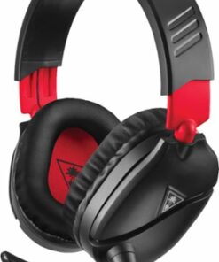Turtle Beach - Recon 70 Wired Gaming Headset for Nintendo Switch, Xbox One, Xbox Series X|S, PS4, & PS5 - Black/Red