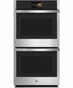 GE Profile - 27" Smart Built-In Convection Double Wall Oven Stainless Steel - Stainless steel