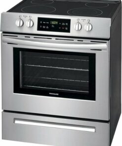 Frigidaire - 5.0 Cu. Ft. Freestanding Electric Range - Stainless steel