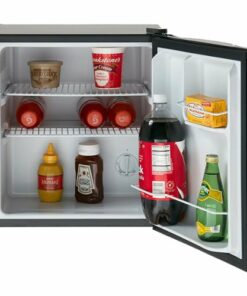 Avanti 1.7 cu. ft. Compact Refrigerator, in Stainless Steel - Stainless steel