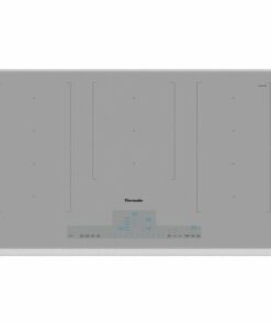Thermador - Masterpiece Series 36" Built-In Electric Induction Cooktop with 3 Liberty Cooking Zones, Wifi and Frameless Design - Slate Gray
