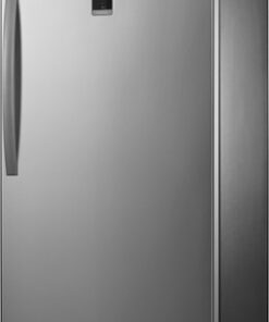 Insignia™ - 13.8 Cu. Ft. Garage Ready Convertible Upright Freezer - Stainless steel