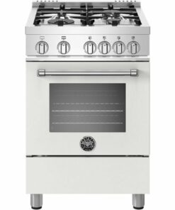 Bertazzoni - Master Series 2.4 Cu. Ft. Freestanding Gas Convection Range - White