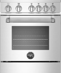 Bertazzoni - Master Series 2.4 Cu. Ft. Freestanding Gas Convection Range - Stainless steel