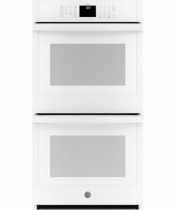 GE - 27" Built-In Double Electric Wall Oven - White