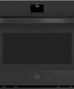 GE - 30" Built-In Single Electric Convection Wall Oven - Black