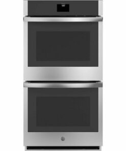 GE - 27" Built-In Double Electric Convection Wall Oven - Stainless steel