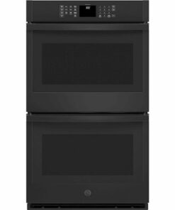 GE - 30" Built-In Double Electric Wall Oven - Black