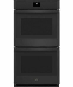 GE - 27" Built-In Double Electric Convection Wall Oven - Black