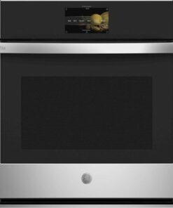 GE Profile - 27" Built-In Single Electric Convection Wall Oven - Stainless steel