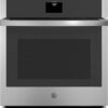 GE - 27" Built-In Single Electric Convection Wall Oven - Stainless steel