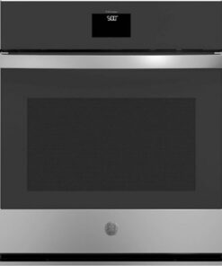 GE - 27" Built-In Single Electric Convection Wall Oven - Stainless steel