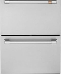 Café - 5.7 Cu. Ft. Built-In Dual-Drawer Refrigerator - Stainless steel