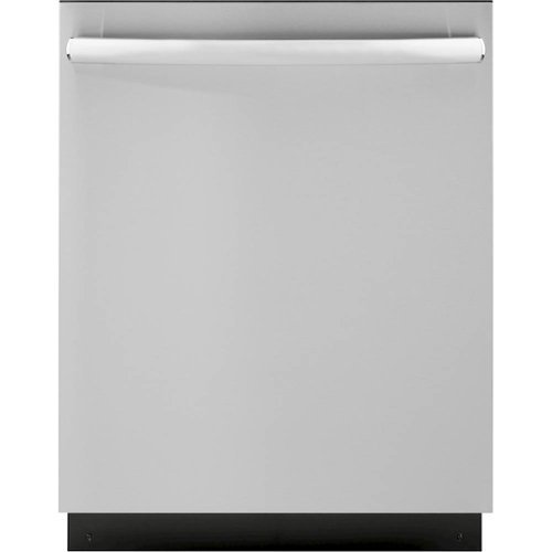 GE - 24" Top Control Built-In Dishwasher with Stainless Steel Tub - Stainless steel 1