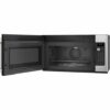 Café - 1.7 Cu. Ft. Convection Over-the-Range Microwave with Sensor Cooking - Stainless steel
