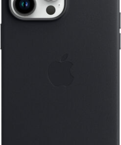 Apple - iPhone 14 Pro Max Leather Case with MagSafe - Midnight