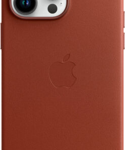 Apple - iPhone 14 Pro Max Leather Case with MagSafe - Umber
