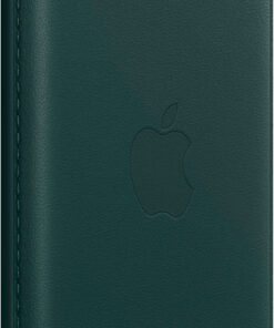 Apple - iPhone Leather Wallet with MagSafe - Forest Green